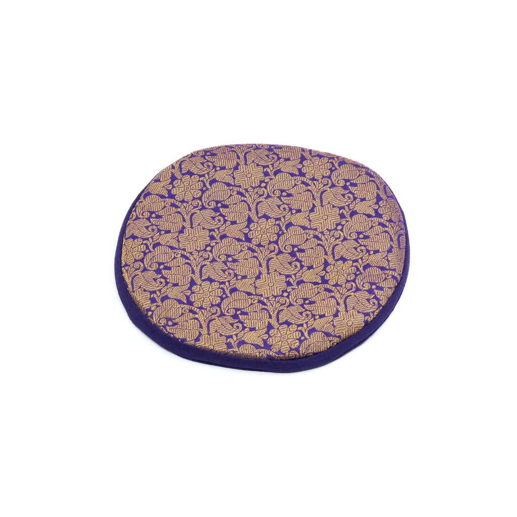 Singing Bowl Pad - Round Silk Small - 1pc - Yogavni