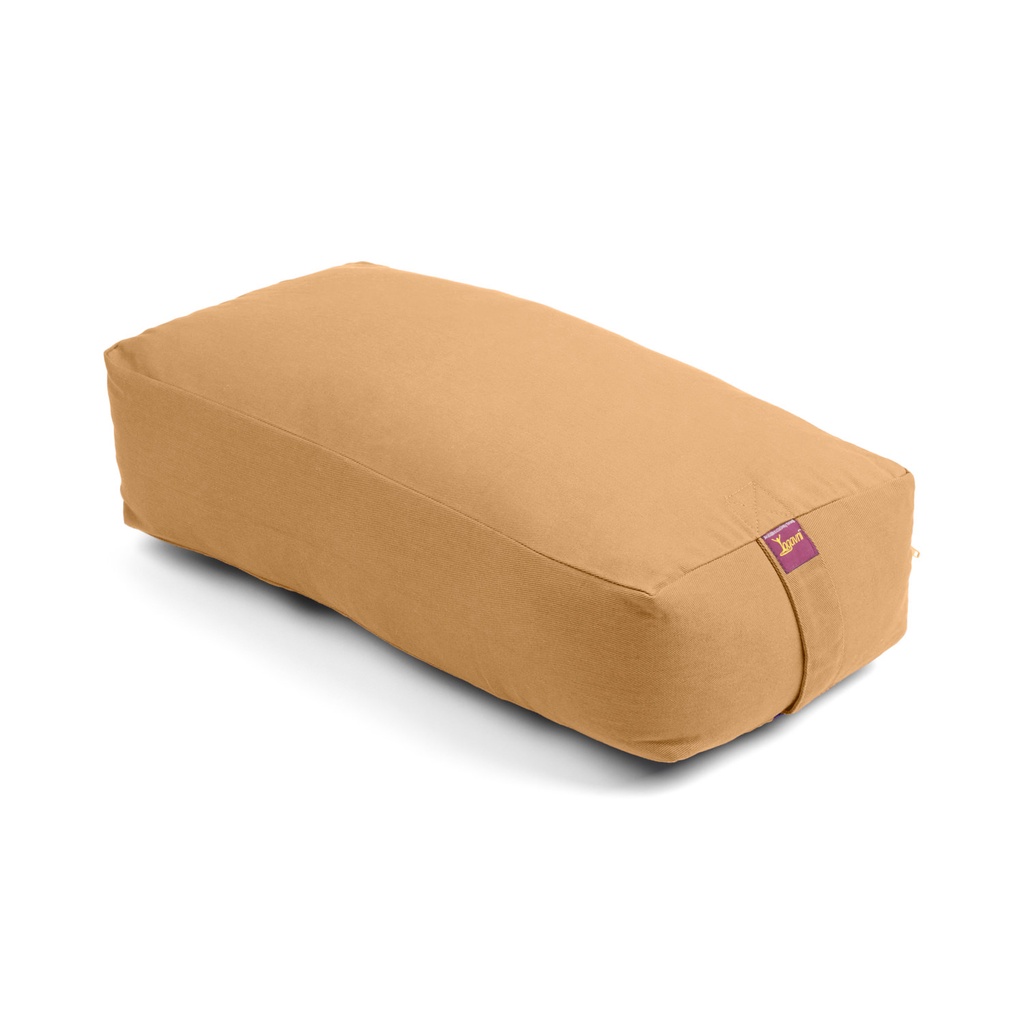 Yoga Bolster - Large Rectangular Cotton Filled - 1pc - Yogavni