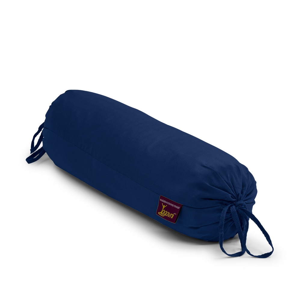 Yoga Neck Pillow - Silk Buckwheat Filled - Yogavni 