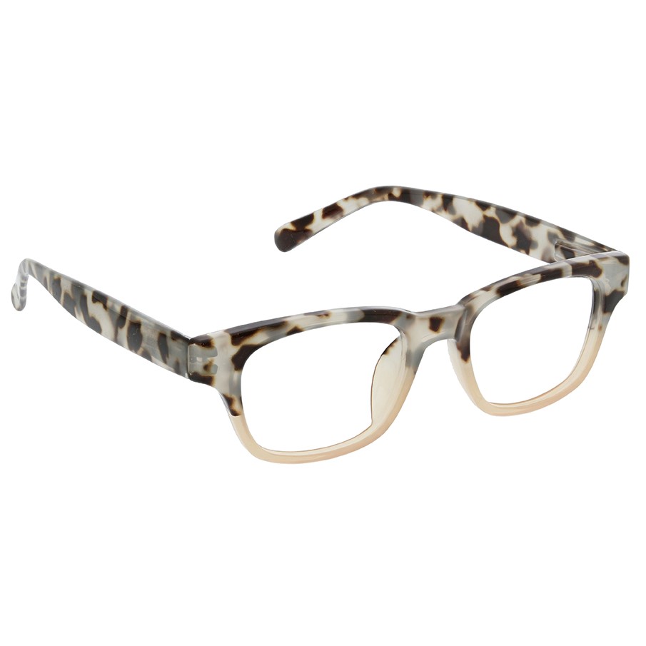 Reading Glasses - Layover - Gray Tortoise Pink - 1pc - Peepers